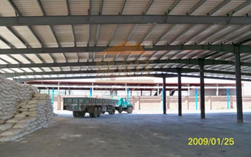 某化工廠原料倉庫